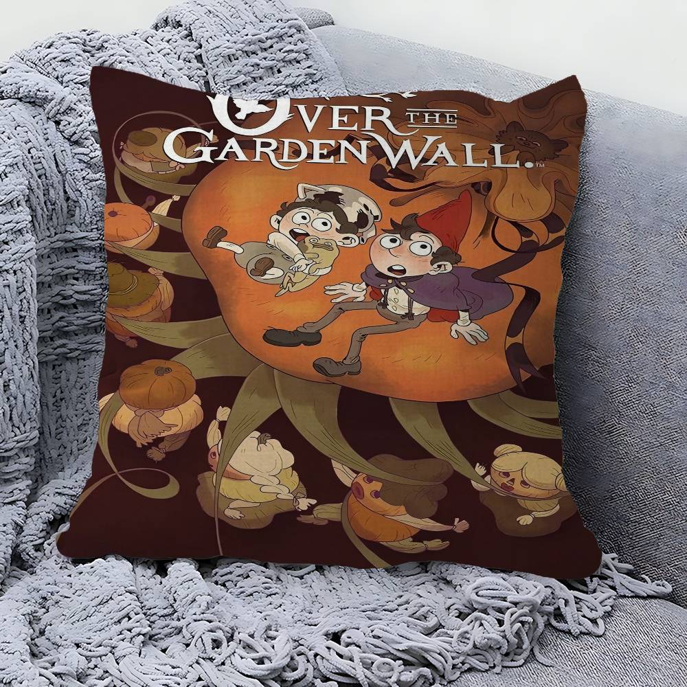Anime O-Over The G-Garden W-Wall Personalized Picture Text Home Decorative Pillows Household Gifts 45x45cm