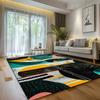 Modern Luxury Carpet Living Room Geometric Decoration Home Soft Washable Large Area Rug Bedroom Bathroom Non-slip  Foot Mat