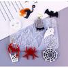 Halloween Pendant Silicone Mold Personalized Skull Pumpkin Earrings Pendants Resin Molds with Hair Clips Accessory DIY