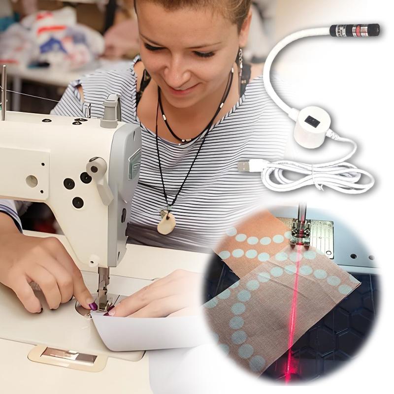 Sewing Light Guide For Straight Stitching, Quilting Light Light With Linear Light, Adjustable Magnetic Attachment For Sewing Mac