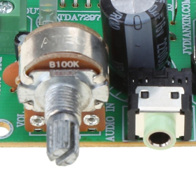 33W+33W TDA7377 Stereo Audio Amplifier Power Board Dual Channel DC12V Assembed with Capacitor