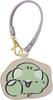Fieldwork Analog Pocket Watch for Dinosaurs Cute Beige Women, (KC) Die-Cut Keychain, (BE) KYO002-2