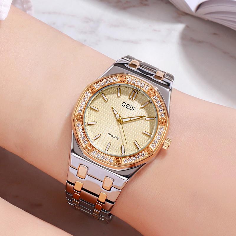 Womens Fashion Quartz Watch With Water Resistance For Casual Office Wear