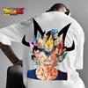 Dragon Ball Z Anime Print Tshirts Man Oversized Graphic Short Sleeve Tee Loose Casual Summer Trendy Y2k Clothes Streetwear Tops