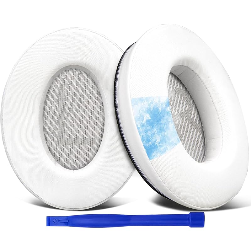 

SoloWIT cooling gel pad ear pads Bose QuietComfort 35 & 35ii (QC35 QC35ii) wireless headphone for exchange ear cushion headphone pad sound insulation