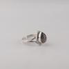 Natural Black Rutile Gemstone 925 Sterling Silver Jewelry Designer Women Ring For Anniversary Gift RR-85-28