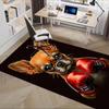Boxing Chihuahua Chair Mat: Office Carpet, Oversized Rug for Home Decor, Sofa Mat, Gift Idea for Any Room
