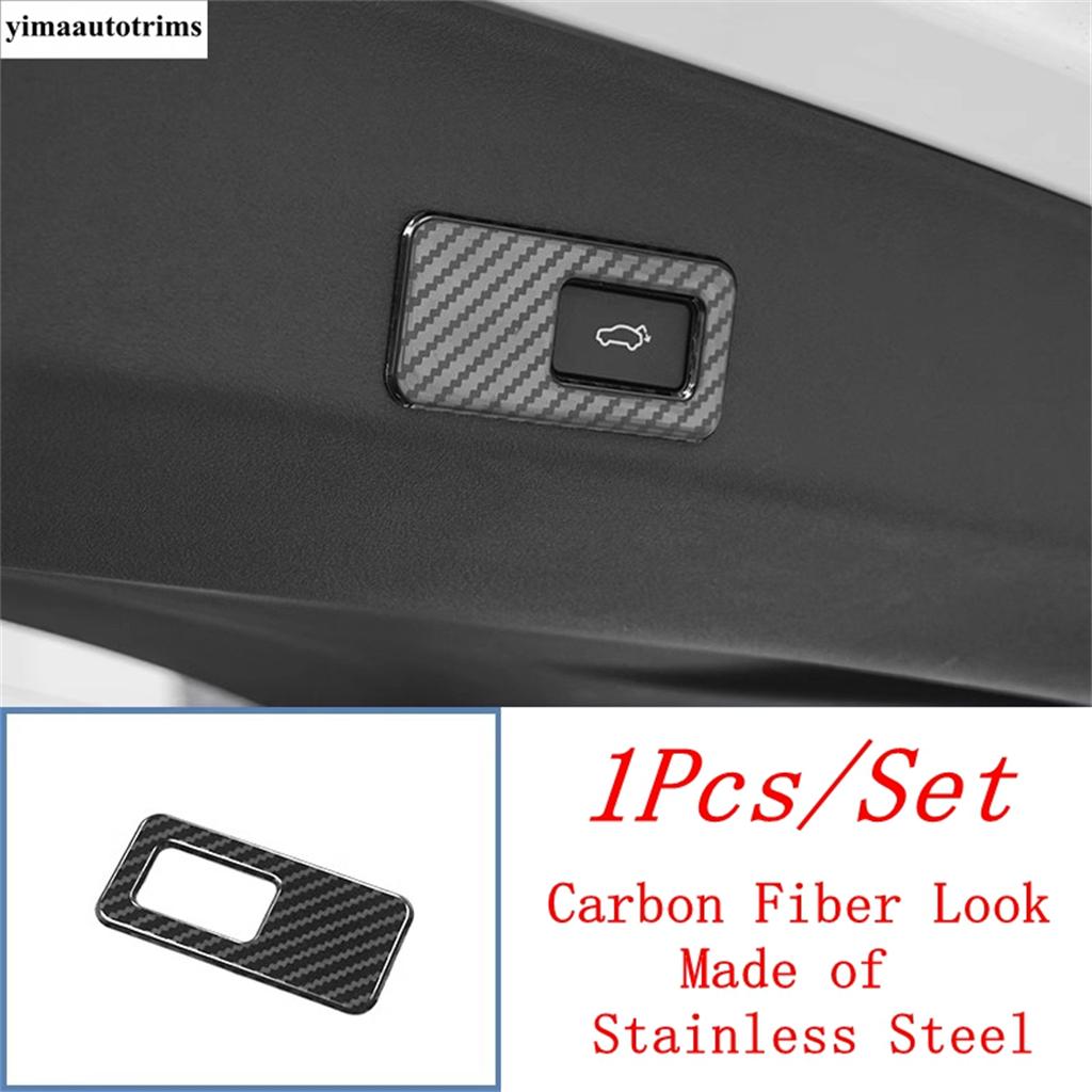 Car Rear Trunk Electric Switch Door Button Sequ Decoration Cover Trim Interior Accessories For Renault Grand Koleos 2024 2025