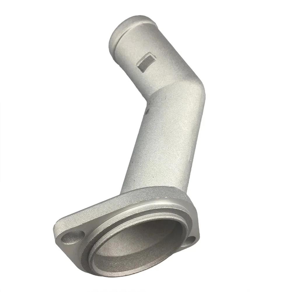 Aluminum Radiator Coolant Hose Connector For For Golf 2006-2013 1999-2017 1.6L 1.8T 2.0L OEM 06A121121C 06A121121FGood Product