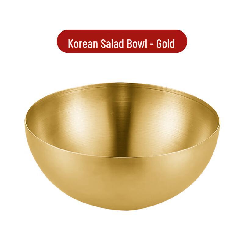 

Beautiful Kitchen 304 Stainless Steel Gold Multi-use Bowl Set