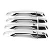 8PCS Set Car Exterior Door Handle Trim Replacement for Mitsubishi Pajero Montero Shogun Sport 2019‑2021Chrome