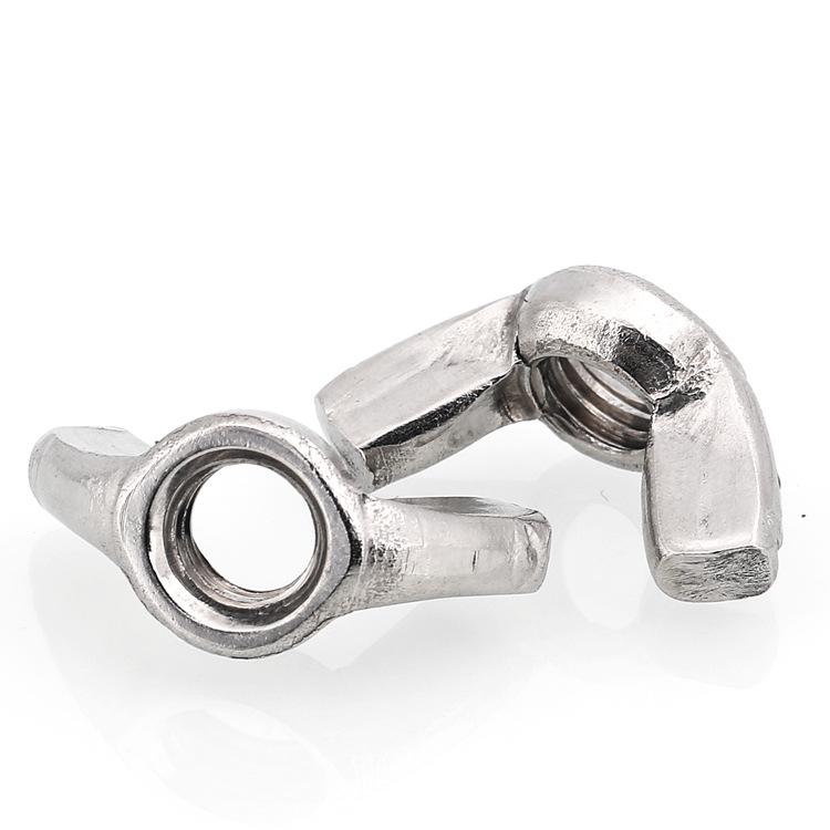 304 Stainless Steel Wing Nut Assortment: Yuanbao Sheep Horn Design