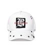 BLACKBLOND Vividi Graphic Logo Studded Trucker Mesh Cap (White)