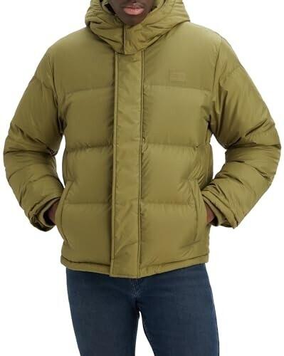Зимняя куртка Levi's Laurel Short Puffer Jacket (A56260001) мартини оливковый/коричневый