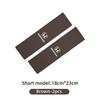2Pcs Car Logo Seat Belt Shoulder Pad Leather Safety Belt Protector Cover For Honda TypeR Accord Civic CRV Jazz Fit HRV Vezel UQ8