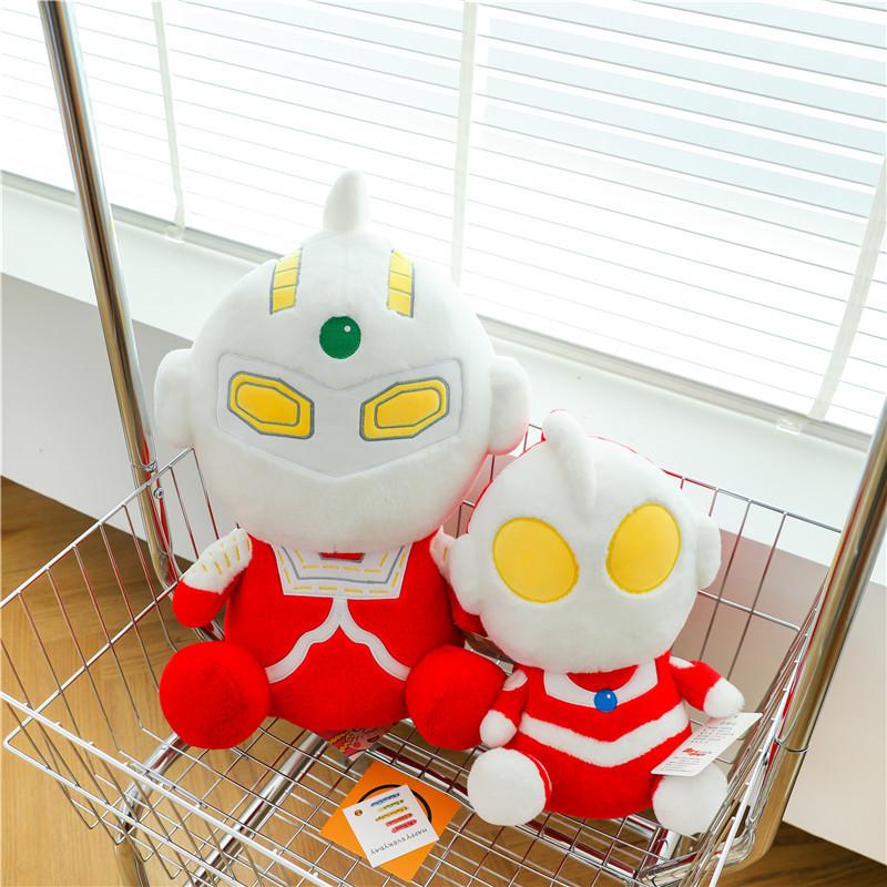 Saiwen Ultraman Sairo Cartoon Plush Toy Stuffed Doll Sleeps Children Doll Gift