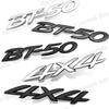 3D ABS Plastic BT50 BT-50 4x4 Logo Emblem Car Rear Trunk Badge Sticker Fender Side Decor For Mazda Auto Accessories Ujcdg07