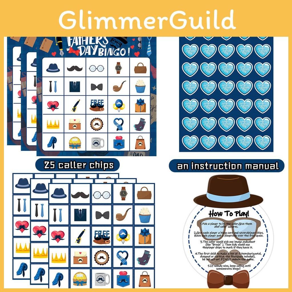 Father Day Themed Parentchild Interactive Entertainment Tabletop Game Card