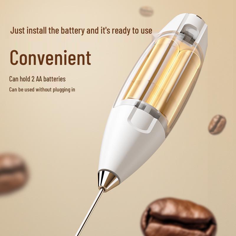 Rechargeable Electric Milk Frother and Mixer