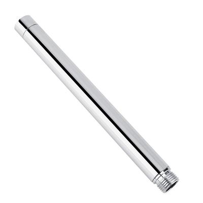 Shower Arm Shower Head Extension 201 Stainless Total Length Length Chrome Easy Shower Head Extender Bathroom Accessory Extension, Arm, Steel,