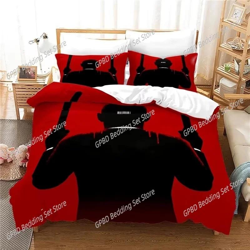Comforter Game Hitman Killer Bedding Set For Bedroom Soft Modern S Comefortable Kids And