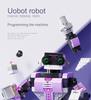 319 delar Stad Elektrisk Robot Fjärrkontroll Byggklossar APP-programmering Spårfordon Klossar Leksaker för Barn Gåvor