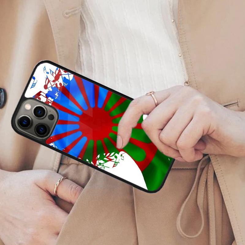 

Gypsy Aromanian Romani Flag Magnetic Phone Case For APPLE iPhone 17 Air 16 14 13 12 Pro Max 15 Plus Wireless MagSafe Cover iPhone 14