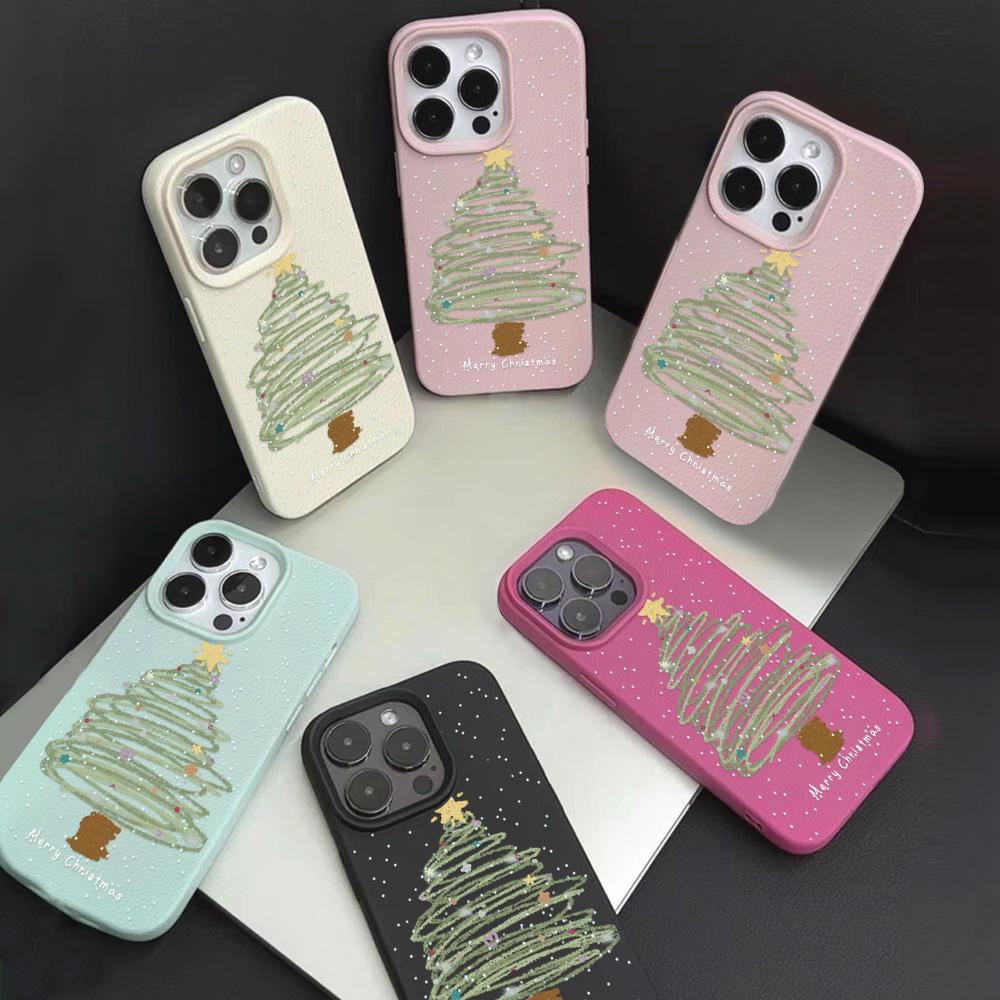 iPhone 11 13 16 Pro Max iPhone XR XS Max 14 15 Pro Max 12 13 Pro Max 16 Plus 13 Pro 14 Pro için Cilt Dostu Telefon Kılıfı Karikatür Boyalı Makaron Renkleri