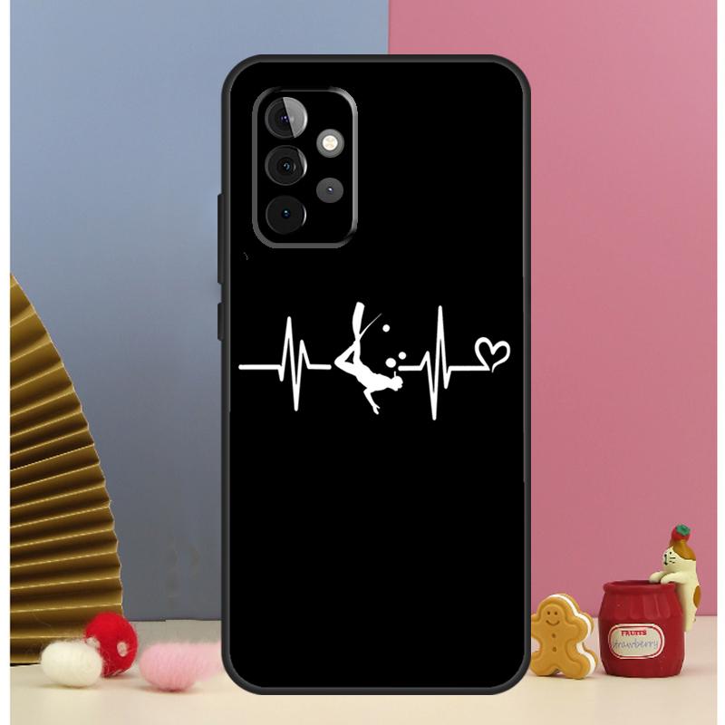 Scuba Diver Diving Case For Samsung Galaxy A52 A72 A13 A33 A53 A14 A24 A34 A54 A15 A25 A51 A71 A12 A32 Cover