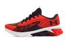 Charged Scramjet 4 Comfortable Low Top Kids' Running Shoes Red Black Teenagers 3024208-600