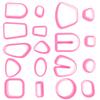 18Pcs Polymer Clay Cutters Soft Clay Tools DIY Earring Making Kit Jewelry Craft Supplies Jewelry Making Kit DIY Supply