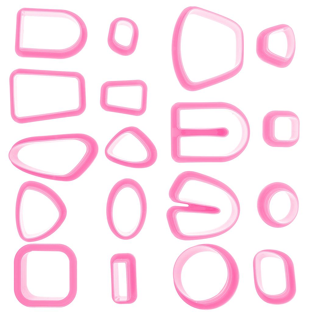 18Pcs Polymer Clay Cutters Soft Clay Tools DIY Earring Making Kit Jewelry Craft Supplies Jewelry Making Kit DIY Supply
