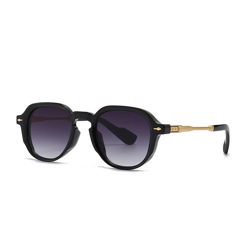 6068Cross-Border European and American Narrow Frame Export Sunglasses Trendyy Street Photography Modern Charm Retro Sunglasses