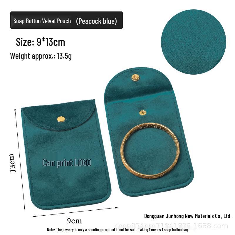 High-Grade Velvet Jewelry Storage Bag for Necklace, Ring, Bracelet