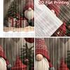 2pcs, 2D FLAT PRINTING Curtains (Without Rod) FestiveGnomeScene Halloween Festival Fashion Curtains Fabric Curtains Decorations