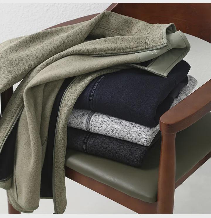 2024 Spring/Autumn Versatile Fleece Jacket: Stylish, Warm, Loose-Fit with Half-High Collar for Outdoor Adventures