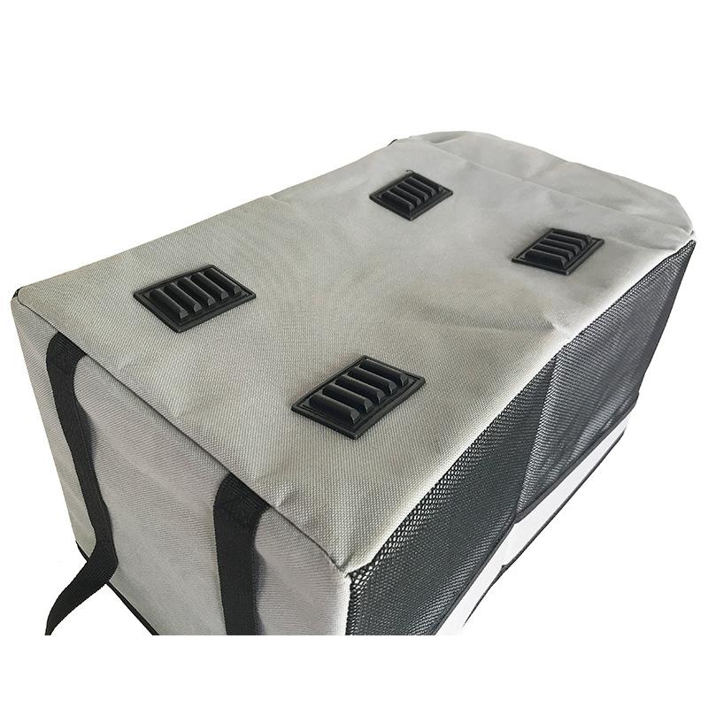 Auto Kofferraum Organizer Tasche Rutschfest Wasserdicht Auto Reise Organizer Box Auto Faltbarer Kofferraum Sitz Organizer mit 2 Getränkehaltern