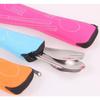 1PC Tableware Bag Washable with Zipper Travel Cutlery Kit Case Portable Pouch For Dinner Household Tool Travel Camping  Spoon