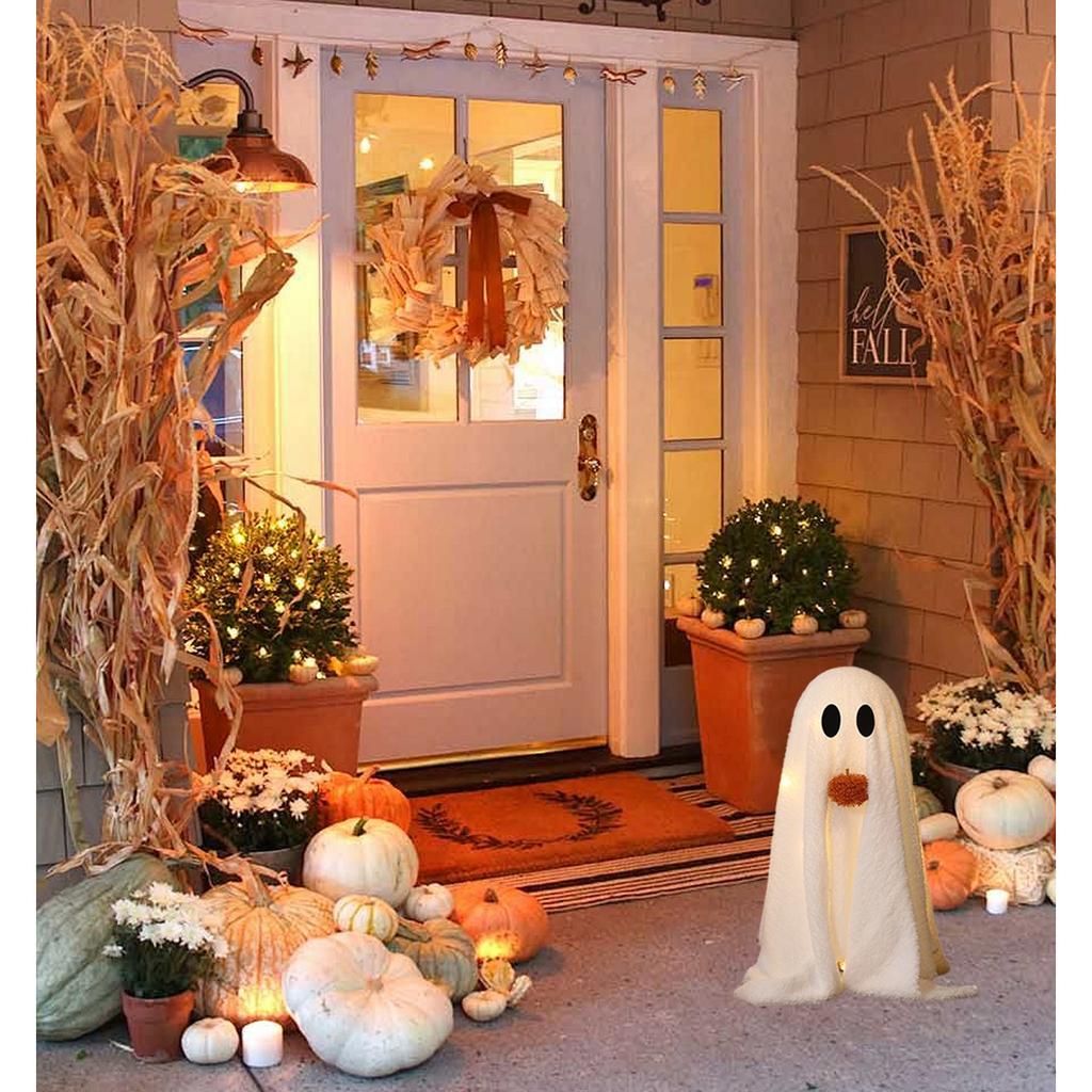 Halloween Decorations  Glowing Halloween Decorations Indoor Cute Tabletop Decorations For Party Home Kitchen And Fireplace