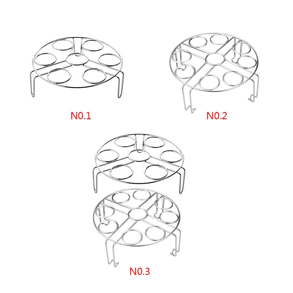 Egg Steamer Rack Stainless Steel Cookware Trivets For Pressure Cooker Food Heat