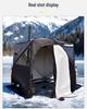 Large Pentagonal Ice Fishing Tent with TPU Window for Winter Camping - Thickened for Warmth and Cold Protection