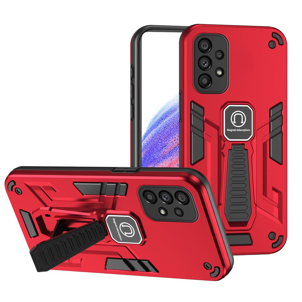 Für Samsung Galaxy A53 5G Handyhülle TPU+ PC Robuste Schale Unterstützung Magnetische Halterung