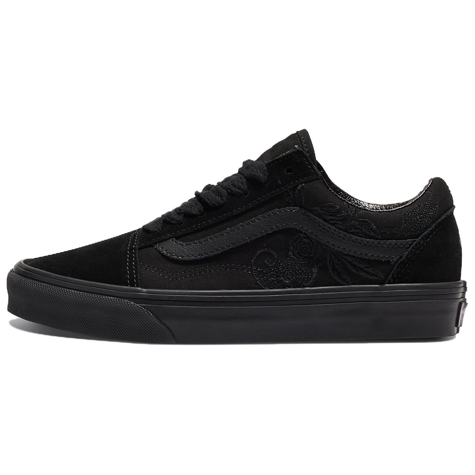 Vans Old Skool Halloween  In The Shadows Black  Men s VN000CT8BKA EU 40.5