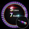 2PCS Cool Plastic Bike Wheel LED Lights Multicolor Dazzling Neon Light Bicycle Tire Lamp Outdoor