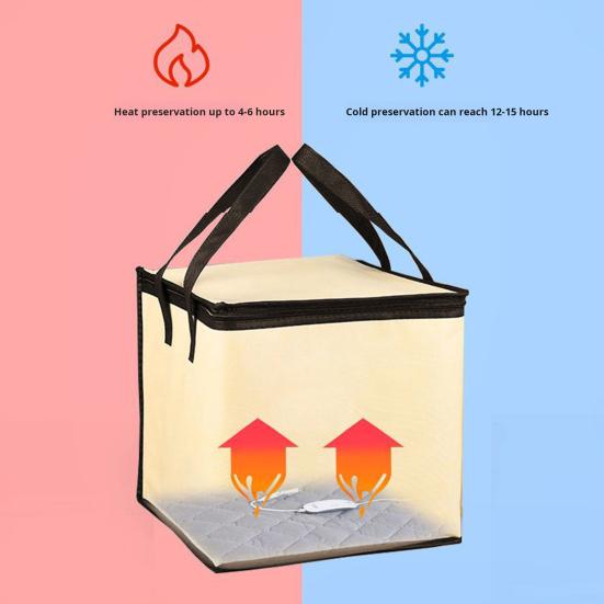 Dough Proofing Box Bread Proofer with Temperature Time Controller Aluminum Foil Insulation Large Capacity Bread Fermentation Box