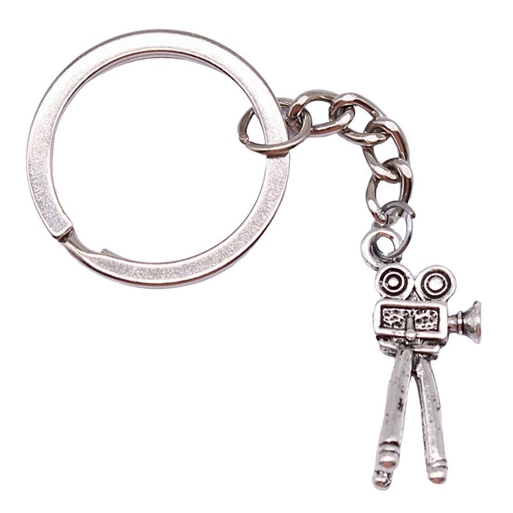 Electric Guitar Keychain Music Charm Graduation Memento Key Ring 28mm