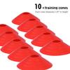 Speed Agility Train Kit, 19Ft Flat Ladder   10pcs Disc Cones for Athletic Training