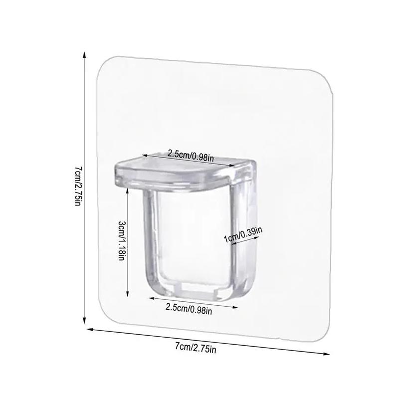 10Pcs Shelf Support Pegs Free Punching Nail Strong Triangle Bracket Clip Wall Mounted Wall Cabinet Home Accessories