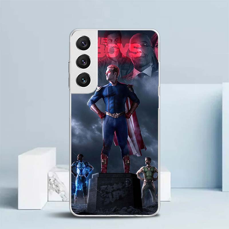 The Boys Homelander TV Soft Cover for Samsung Galaxy S25 Edge S26 S24 S23 Ultra Phone Case S22 S21 Plus S20 FE Print Pattern She