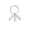 Personalized Keychain Custom Boy Girl Key Chain Family Mother Kid Child Gift For Woman Men Couple Stainless Steel Jewelry